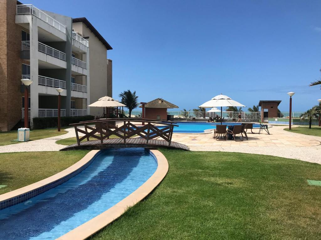  CONDOMÍNIO TERRAMARIS - Apartamento completo no Porto das Dunas