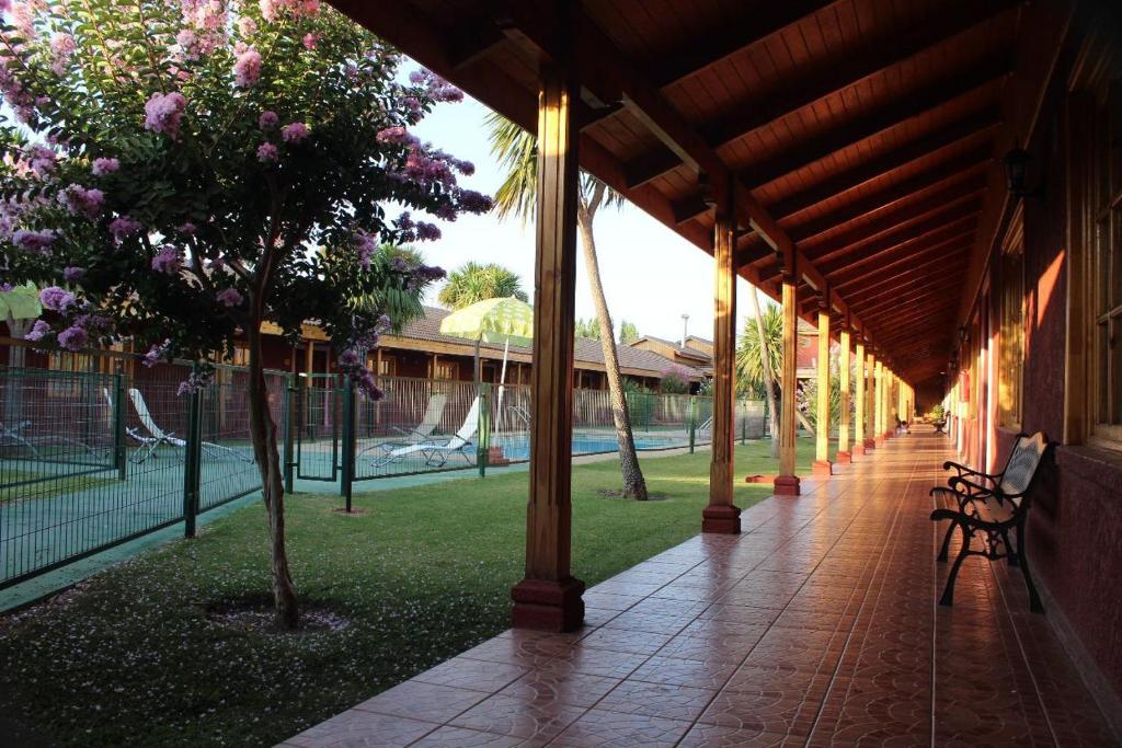 Zahrada ubytování Hotel Punakora Aconcagua