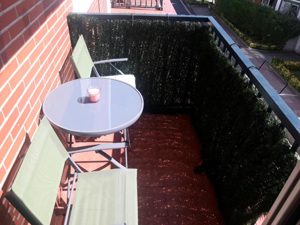 A balcony or terrace at Intxaurti Etxea