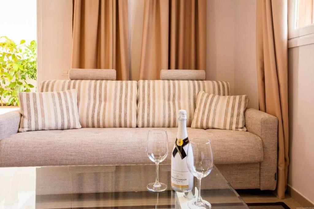 Posedenie v ubytovaní 1 Bedroom Apartment for 4 people in Tenerife