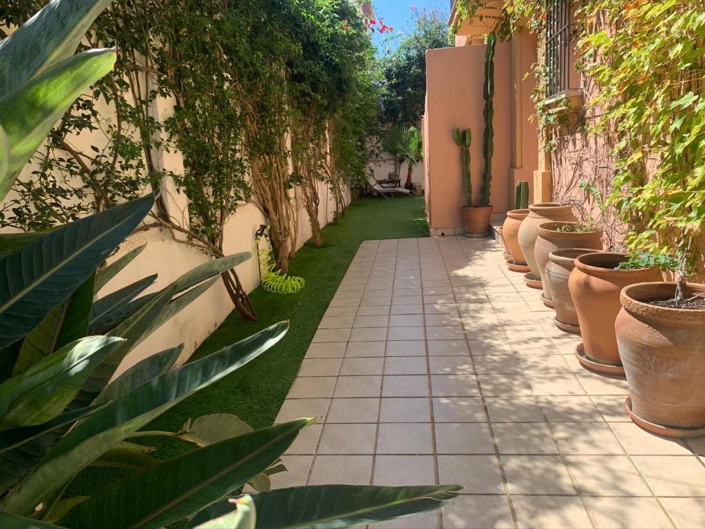 Ogród w obiekcie CASA 4 HABITACIONES CON JARDIN 10 Pax
