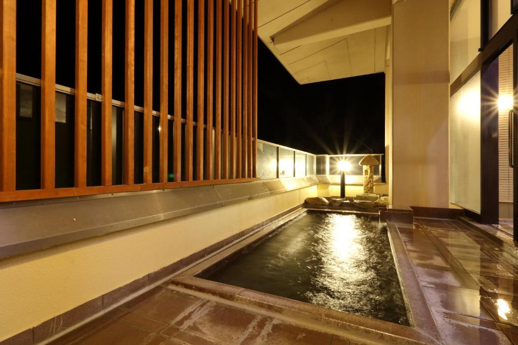 Bazén v ubytování Kurobe Sunvalley Hotel nebo v jeho okolí