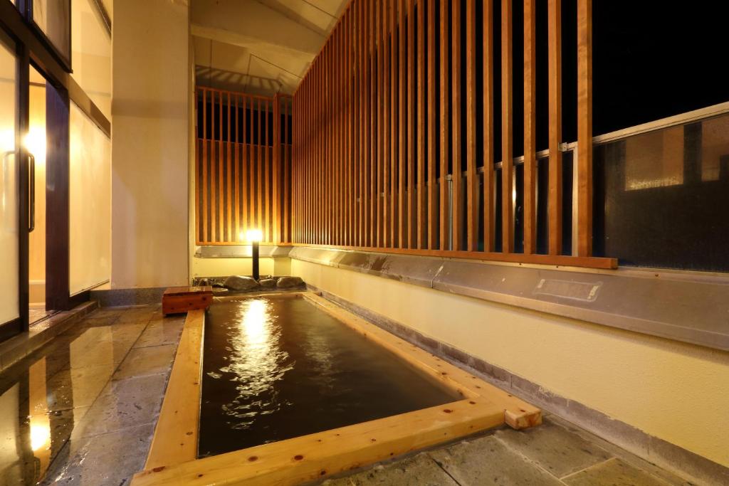 Bazén v ubytování Kurobe Sunvalley Hotel nebo v jeho okolí