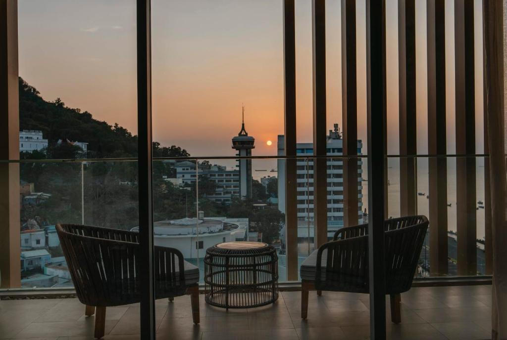 Suite Fusion 2 Giường Đơn Nhìn Ra Một Góc Biển