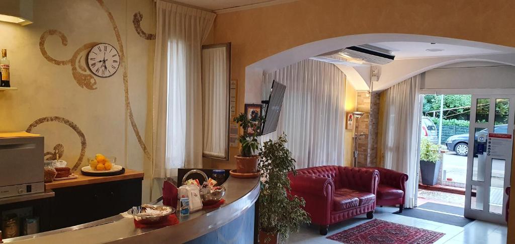 Posezení v ubytování Hotel Nuova Graziosa