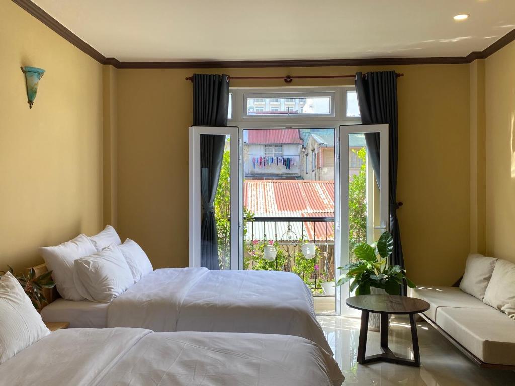CozyNook Boutique Apartments - 3 thang 2 Street - Pièce Quadruple Avec Balcon