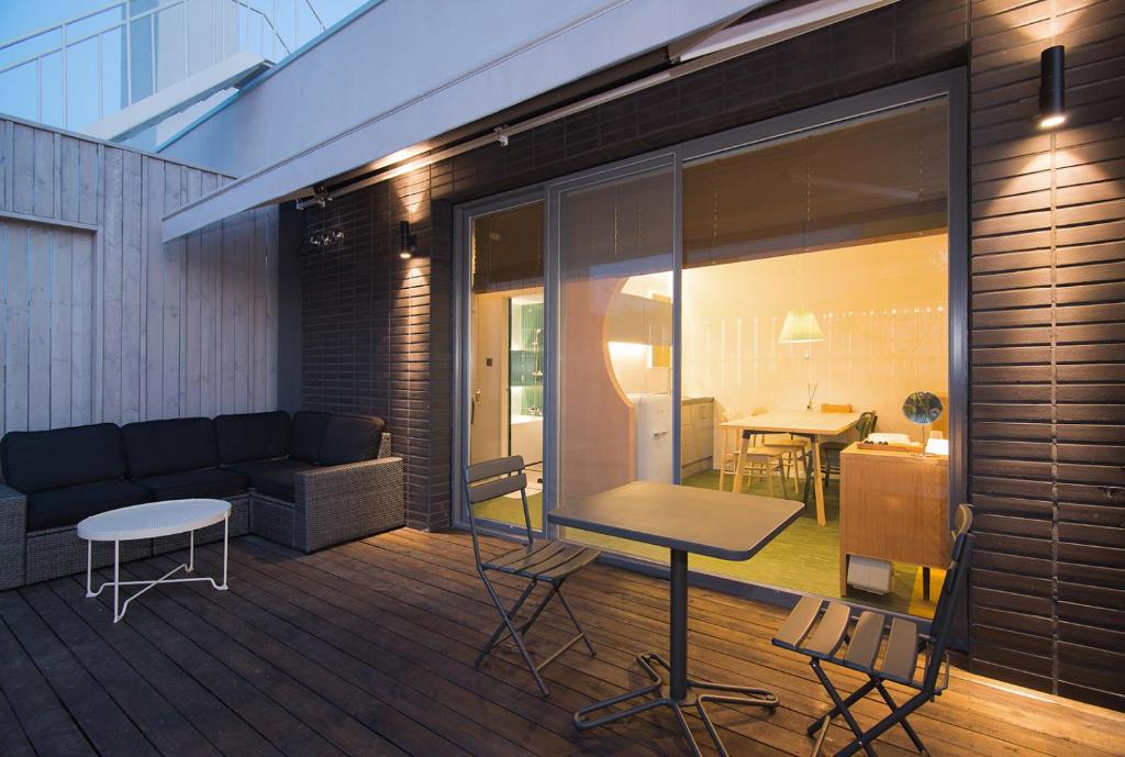 Posezení v ubytování BLO BY BLO HOTEL