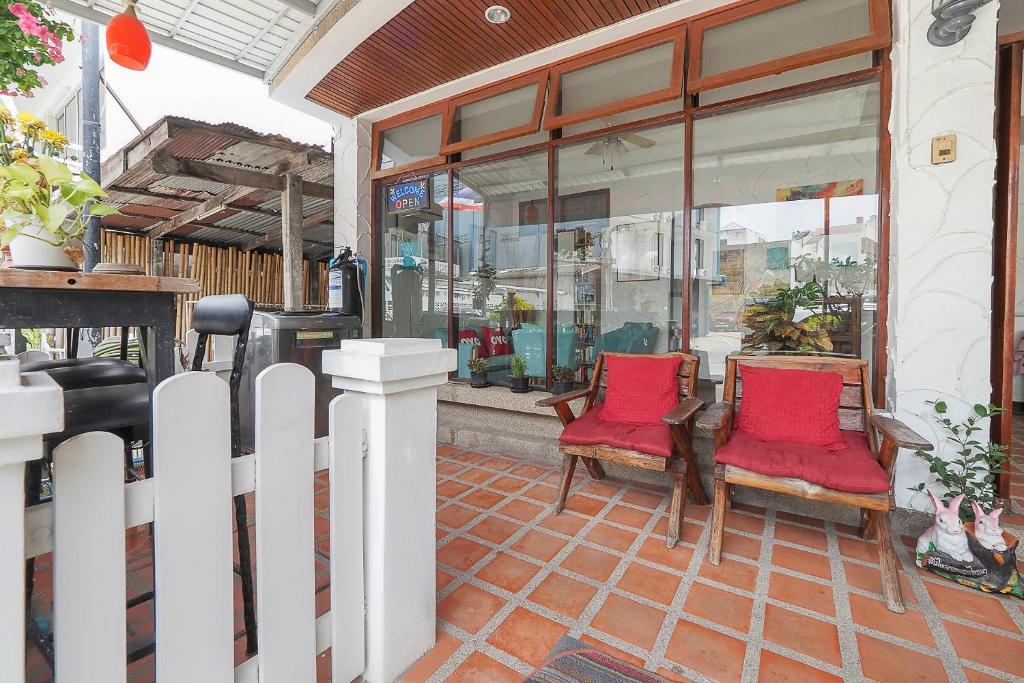 Posezení v ubytování Tong Mee House Hua Hin