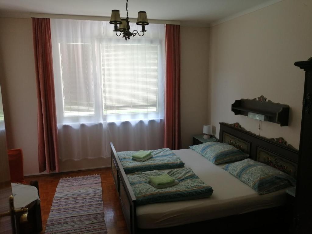 Postel nebo postele na pokoji v ubytování Privatzimmer Deutz