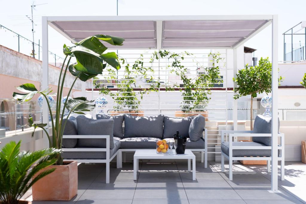 Χώρος καθιστικού στο Hommyhome Vera-Cruz 1900