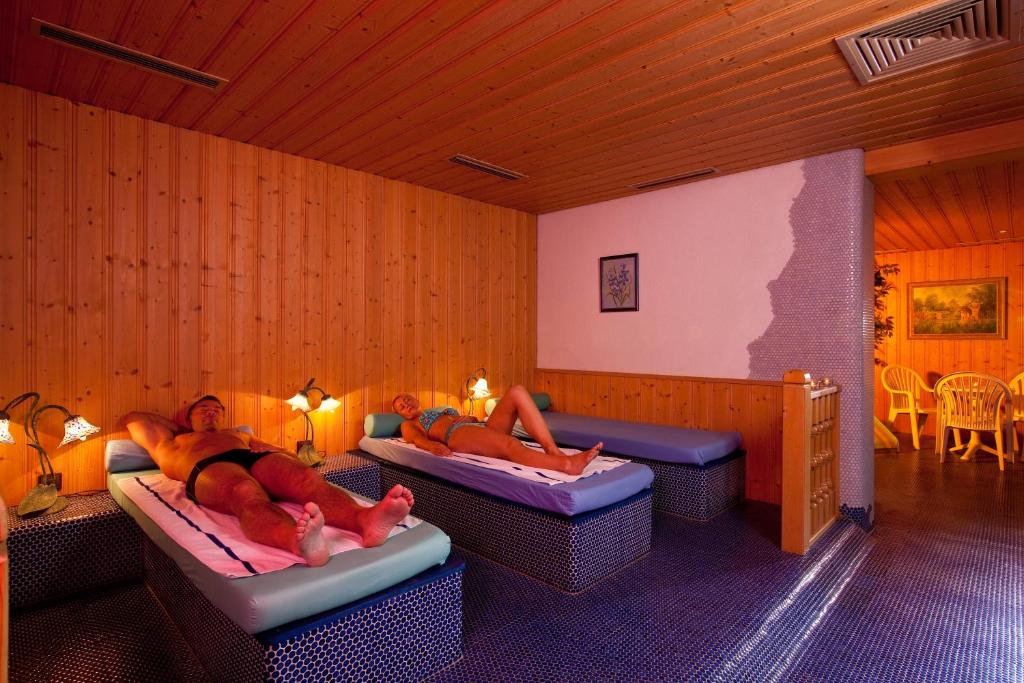 Posezení v ubytování Hotel Landgasthof Gappen