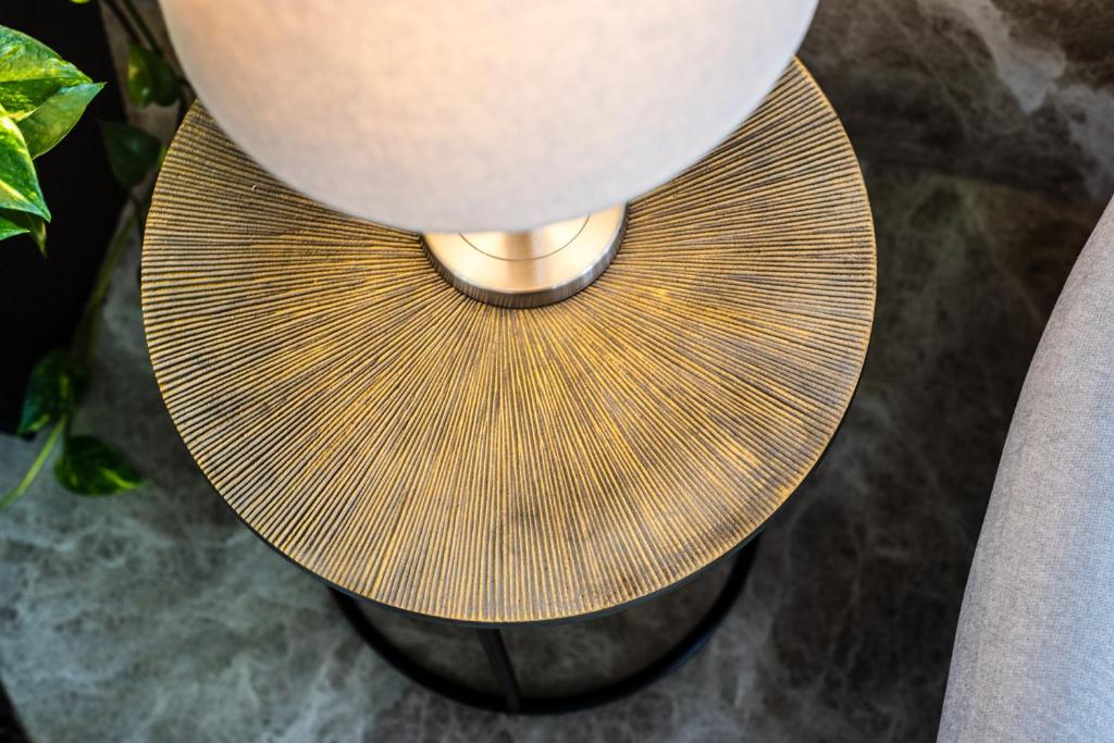 a close up of a table with a lamp at Toboso Apar - Turis in Nerja