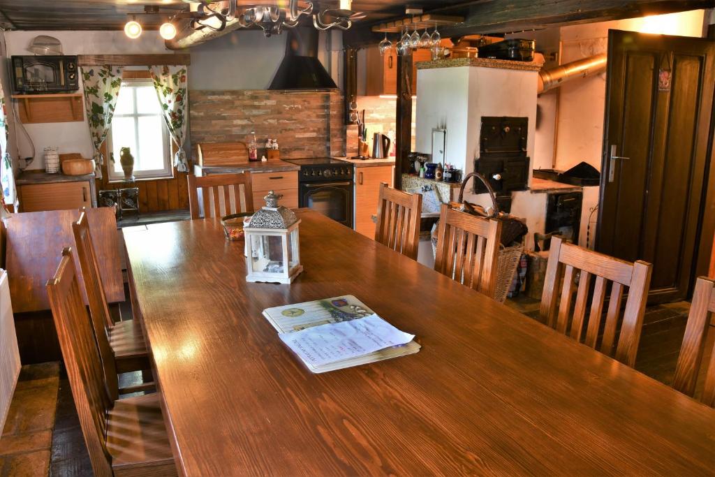 Restaurace v ubytování Chaloupka u lišáka