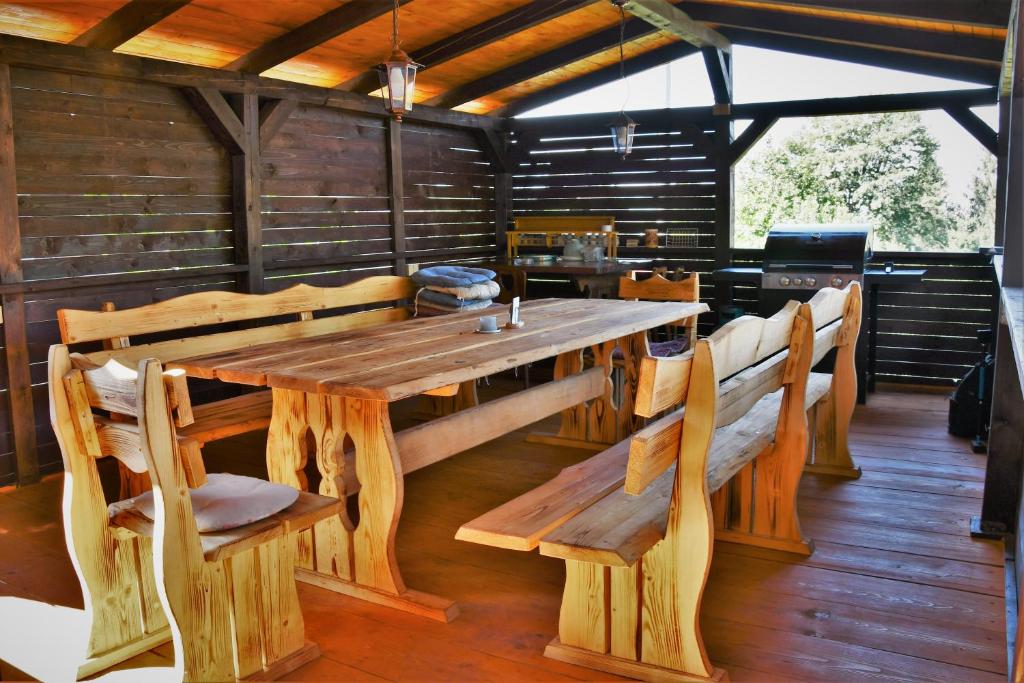 Restaurace v ubytování Chaloupka u lišáka