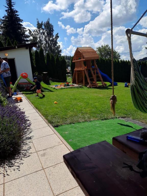 Herní místnost nebo prostor pro děti v ubytování Penzion Garden