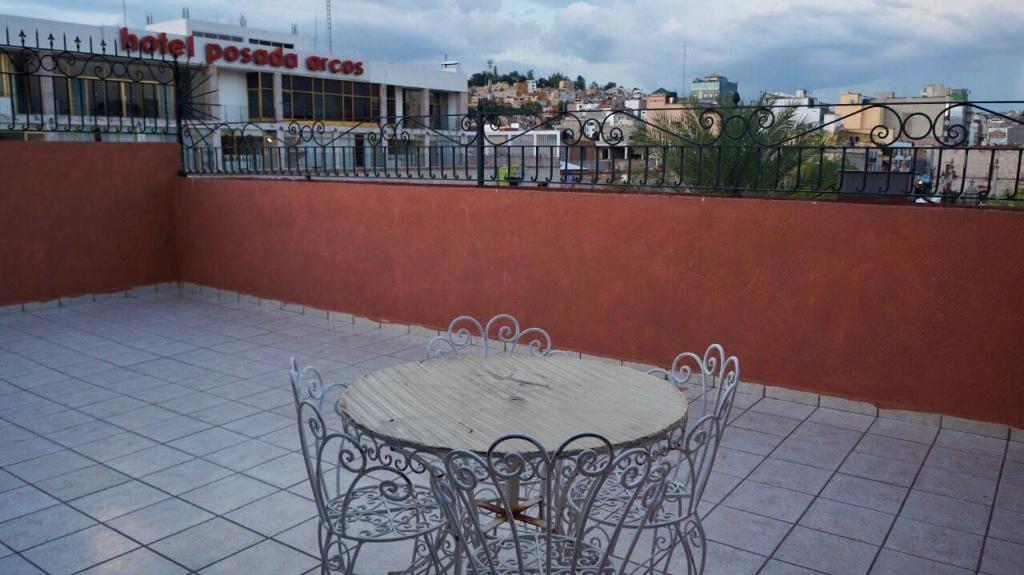 Balkón nebo terasa v ubytování Hotel Senorial