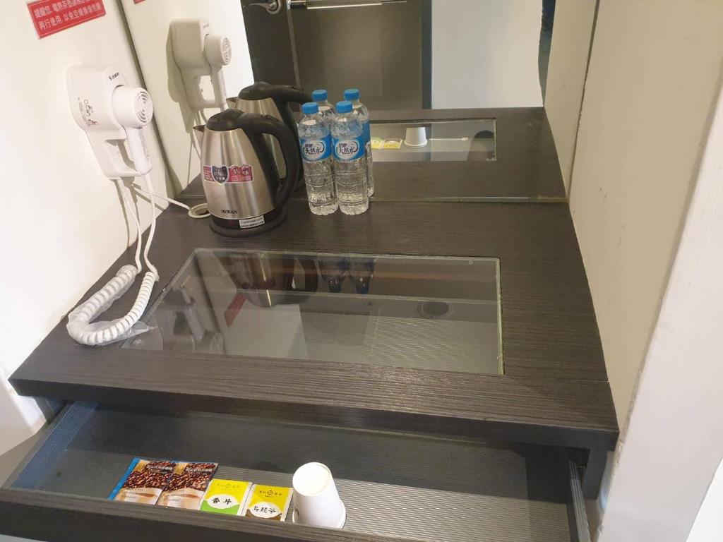 Kuchyň nebo kuchyňský kout v ubytování Walker Hotel - Chenggong