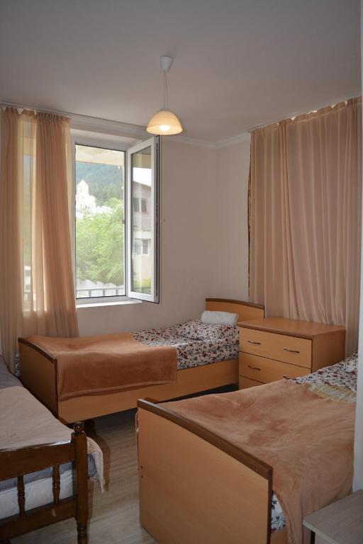 Postel nebo postele na pokoji v ubytování House in Mestia