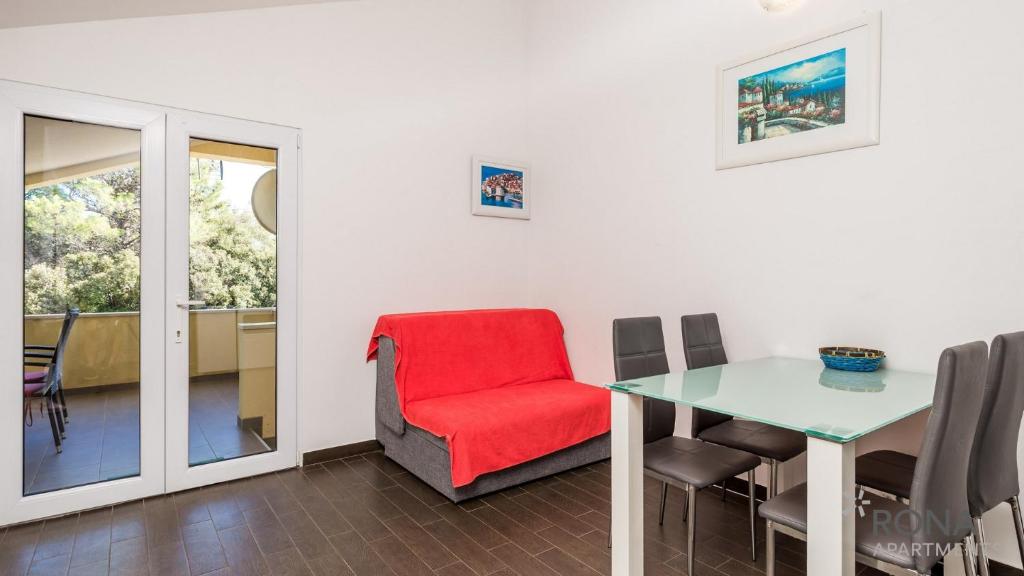 Posezení v ubytování Rona Apartments Zlatko