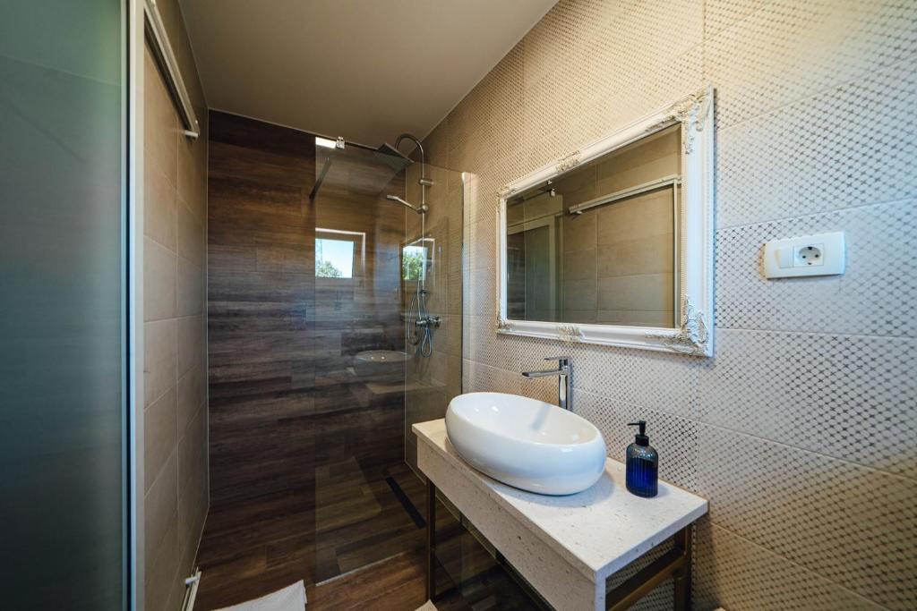 Kúpeľňa v ubytovaní Luxury villa Tori in Imotski, pool