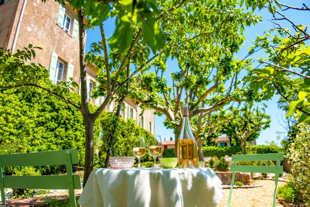 Zahrada ubytování Bastide Saint-Estève