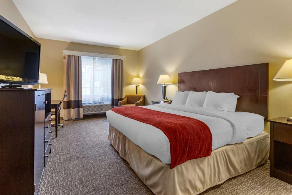 Postel nebo postele na pokoji v ubytování Comfort Inn & Suites North Tucson Marana