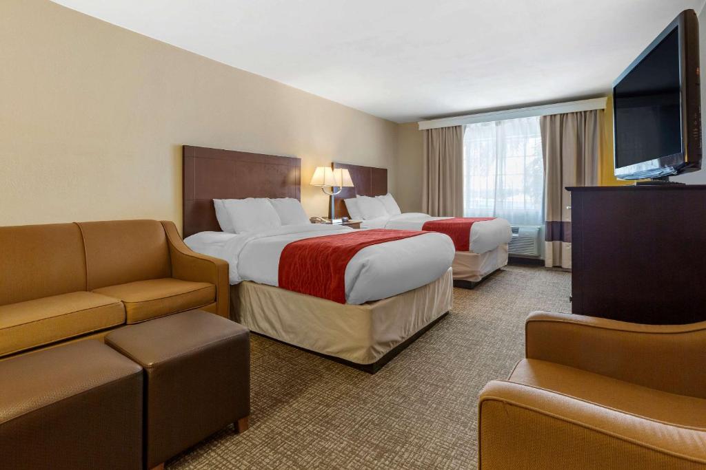 Postel nebo postele na pokoji v ubytování Comfort Inn & Suites North Tucson Marana