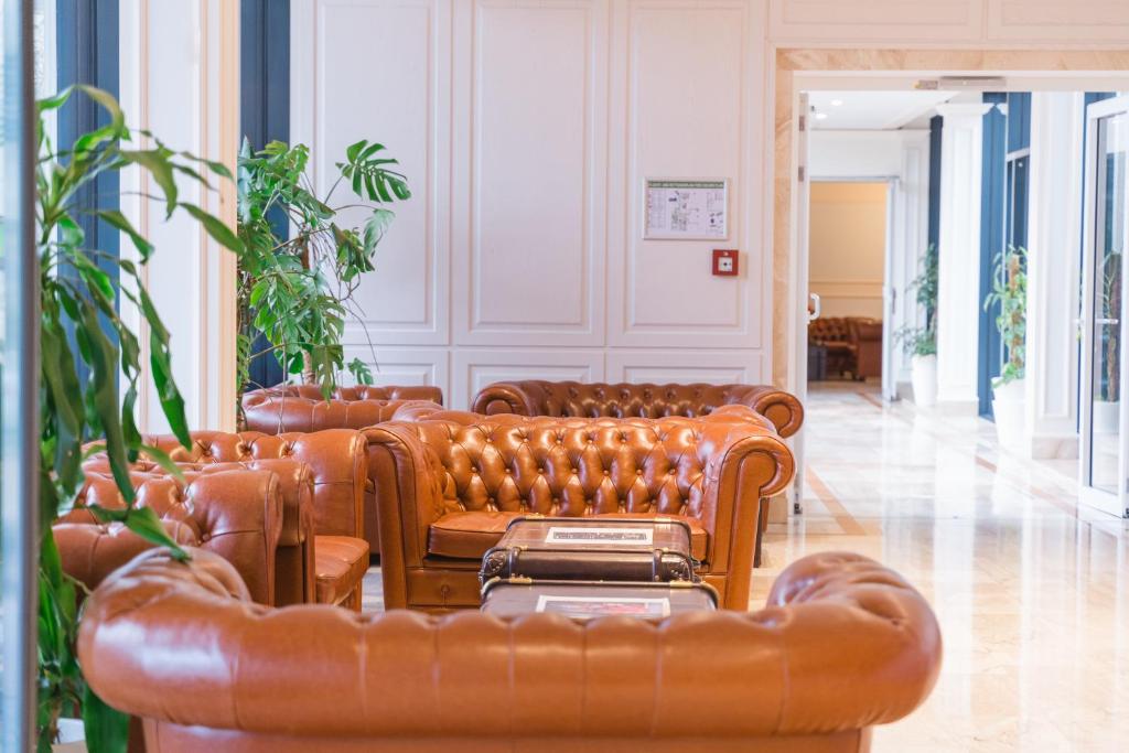Posezení v ubytování Grand Hotel Palladium