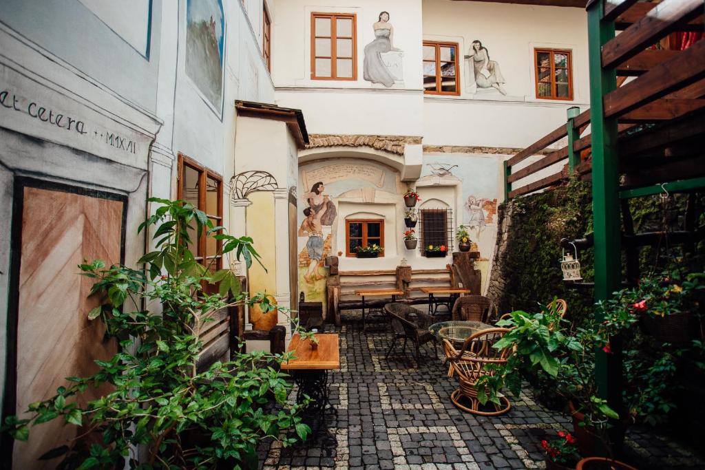 Budova, kde se hotel nachází