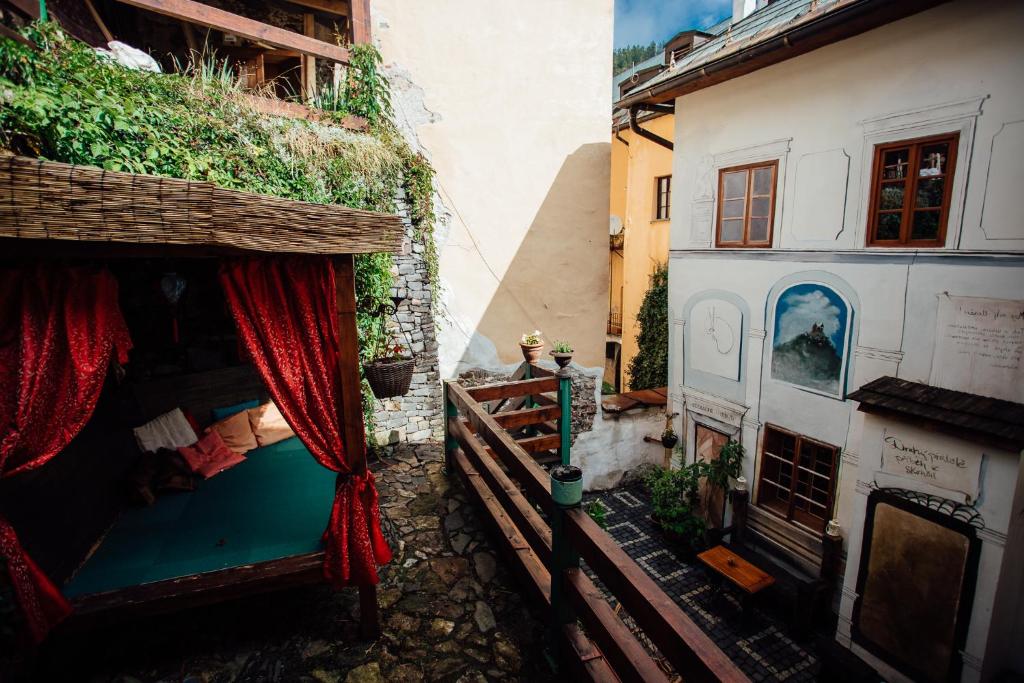 Balkón nebo terasa v ubytování Hotel Barcadam