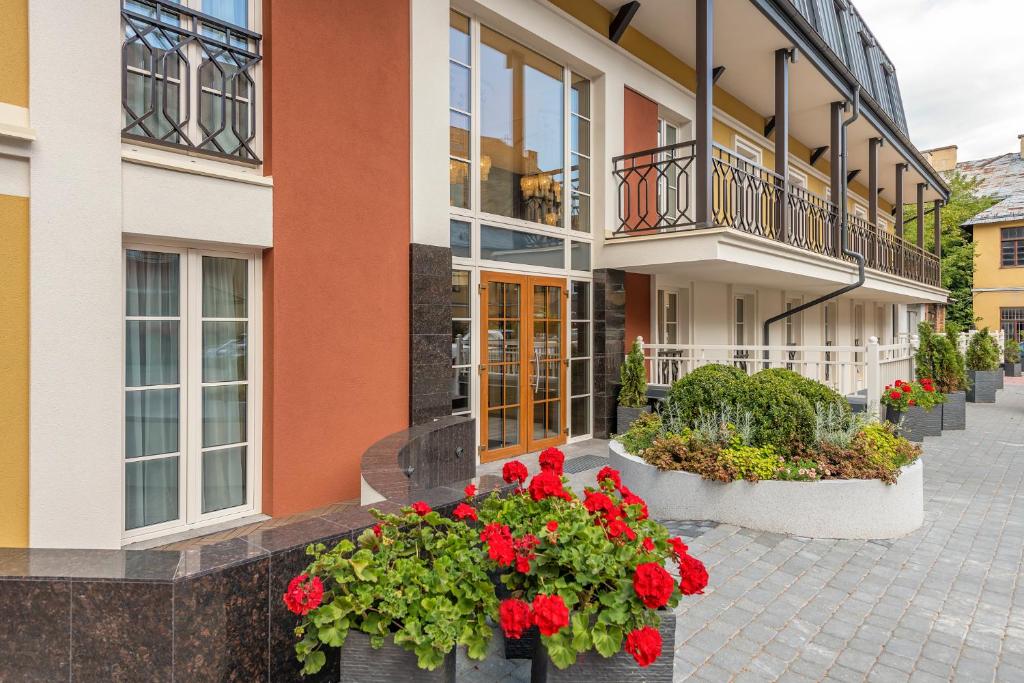 Budova, kde se apartmán nachází