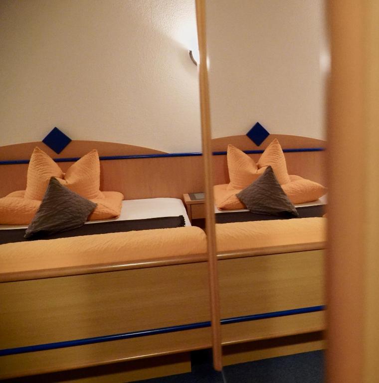 Postel nebo postele na pokoji v ubytování Apart Laresch