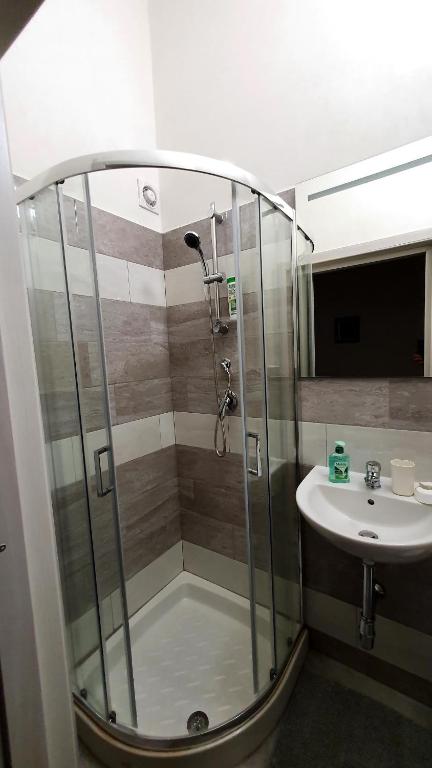 Koupelna v ubytování rooms cris