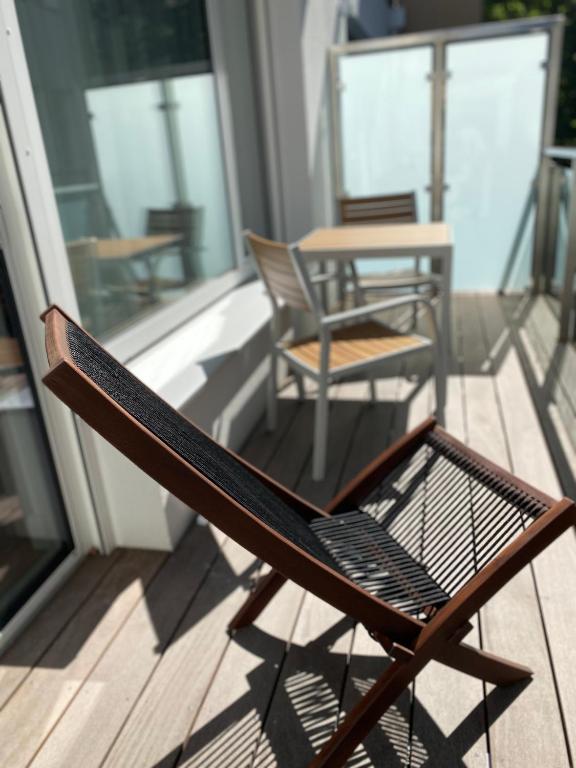 Balkón alebo terasa v ubytovaní Steiner Residences Vienna Vorgartenstrasse