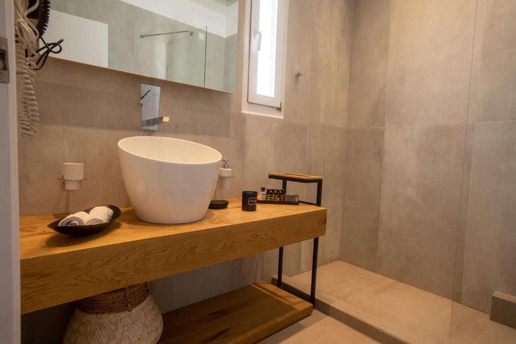Koupelna v ubytování Harmony Boutique Hotel