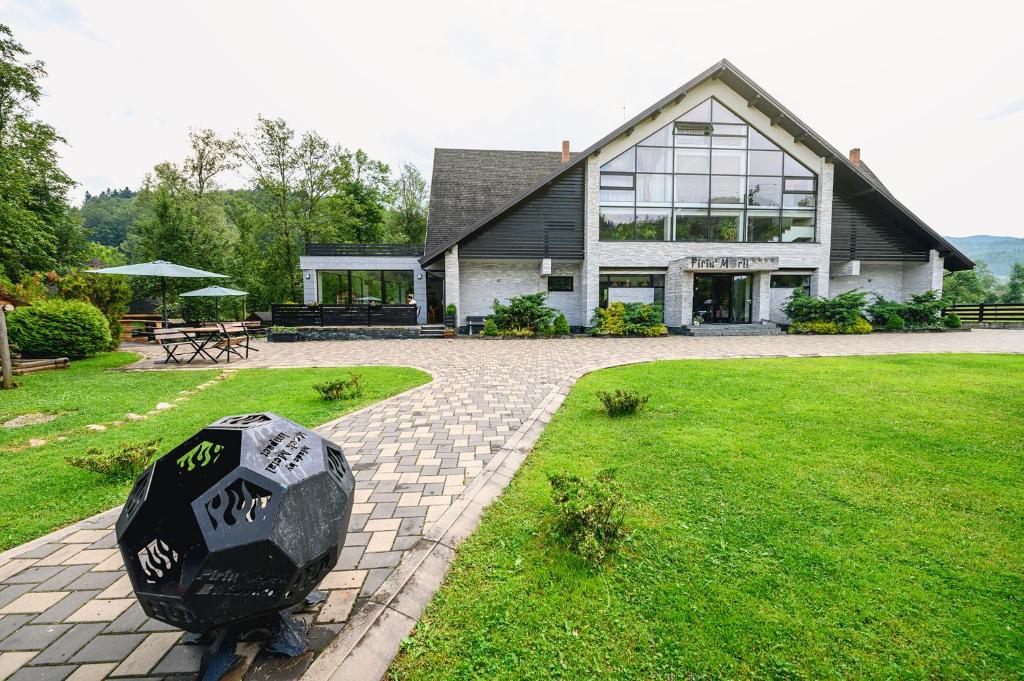 Zahrada ubytování Pension Pîrîu' Morii