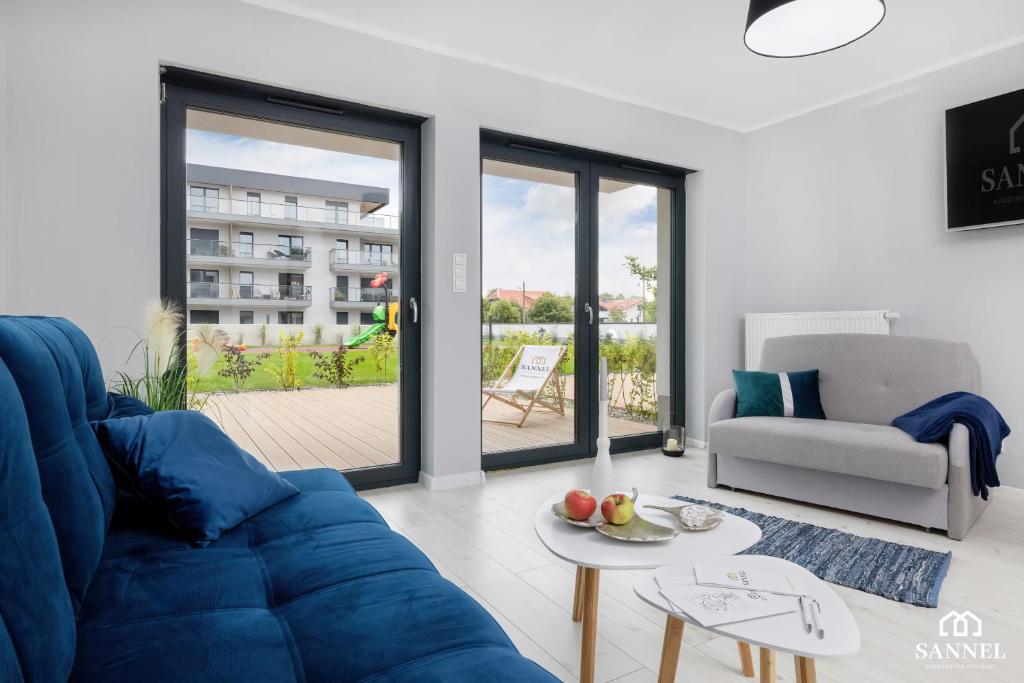 Posedenie v ubytovaní Apartament Seaside View tuż przy plaży- Gardenia Seaside Dziwnów-SANNEL Apartments for rent