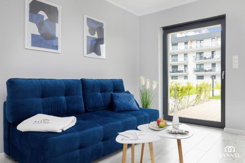 Posedenie v ubytovaní Apartament Seaside View tuż przy plaży- Gardenia Seaside Dziwnów-SANNEL Apartments for rent