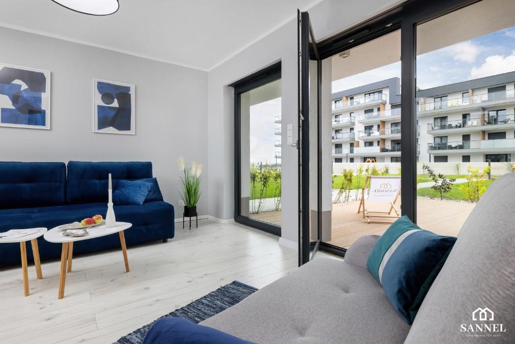 Posedenie v ubytovaní Apartament Seaside View tuż przy plaży- Gardenia Seaside Dziwnów-SANNEL Apartments for rent