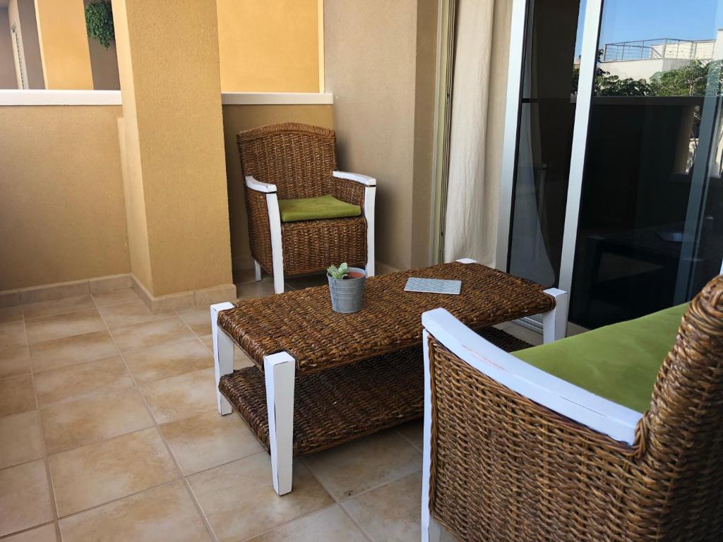 Posedenie v ubytovaní Apartmento La Perla el Medano
