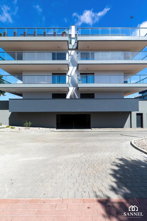 Budova, v ktorej sa apartmán nachádza