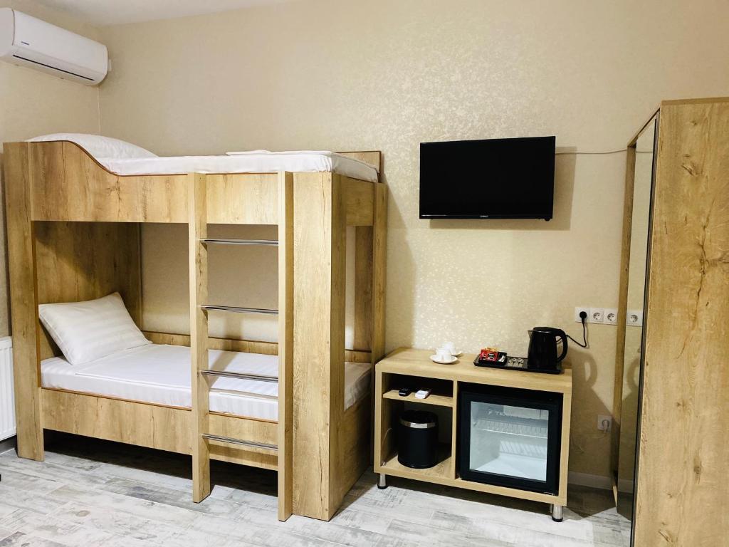 Postel nebo postele na pokoji v ubytování Villa Royal