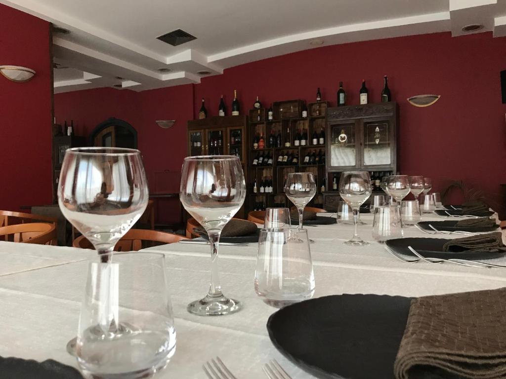 Nápoje v ubytování Hotel Scrivano
