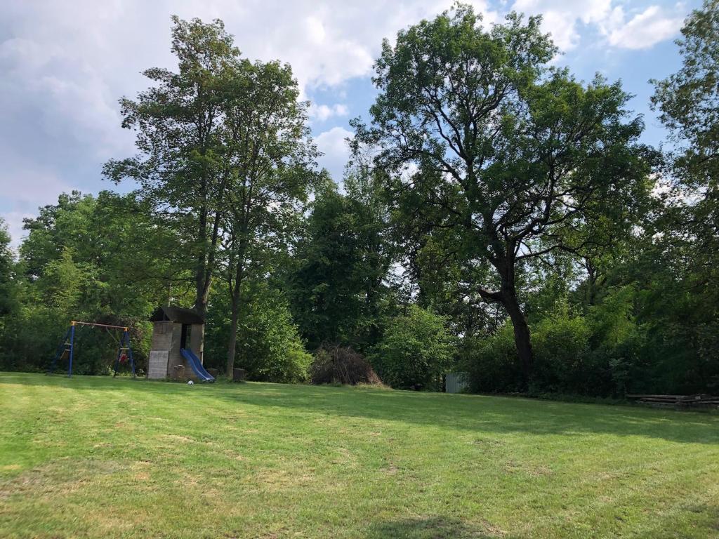 Zahrada ubytování Haus am Wald