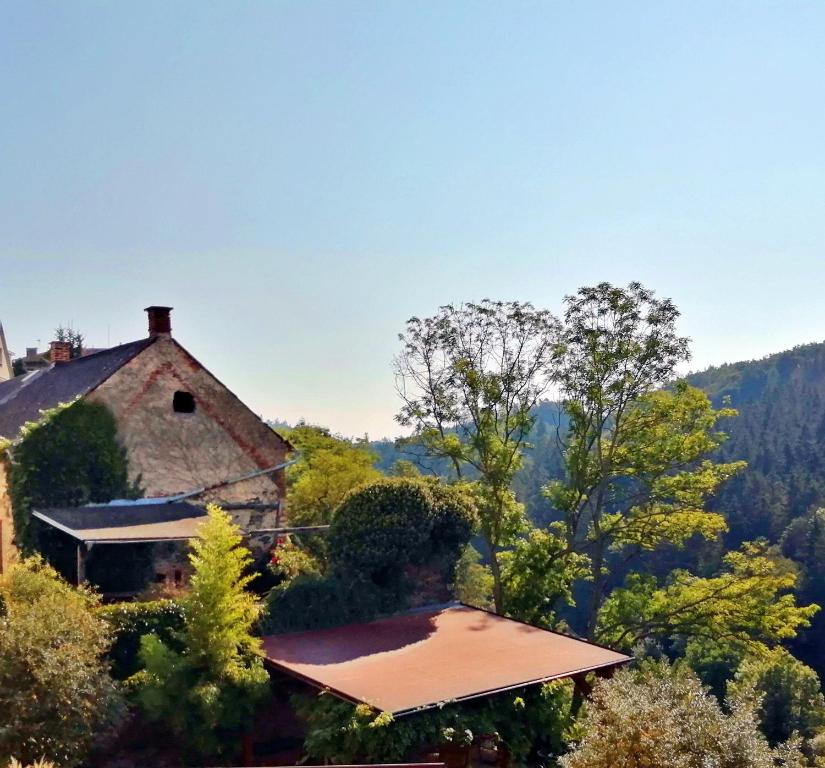 Příroda nedaleko bed and breakfast