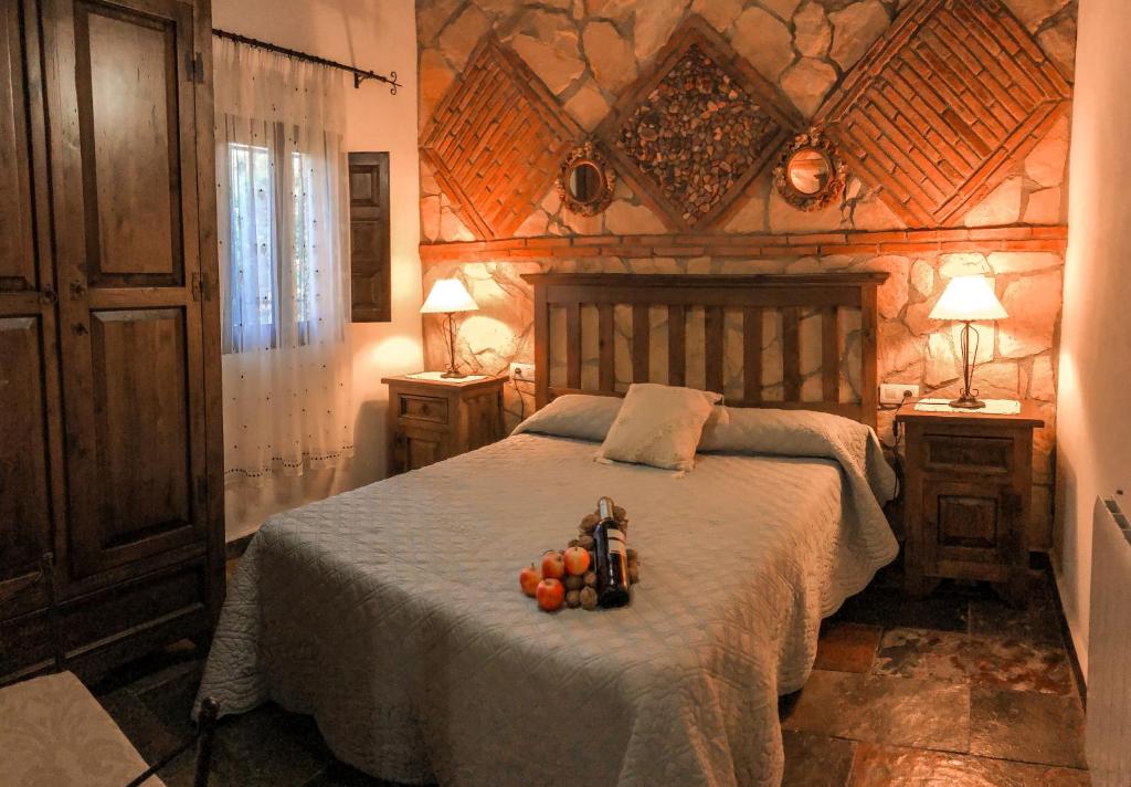 Posteľ alebo postele v izbe v ubytovaní Complejo Rural Rosa del Gamonal