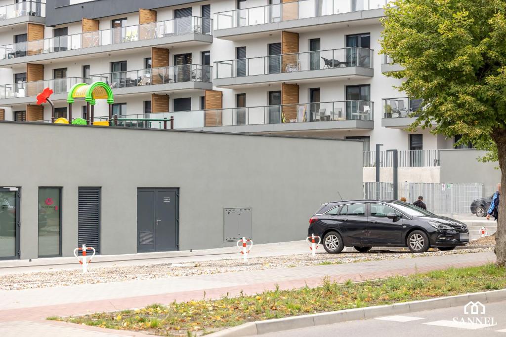 Budova, v ktorej sa apartmán nachádza
