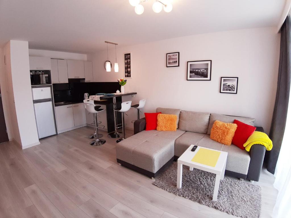 Kuchyňa alebo kuchynka v ubytovaní Apartamenty Asis