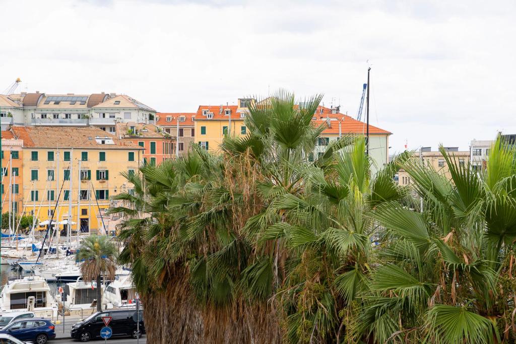 A general view of Savona or a view of the city taken from Az apartmant