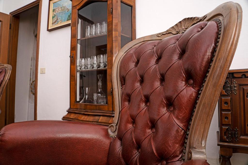 A seating area at La Perpetua